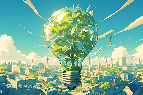 城市之光 新能源燈泡引領環?？萍夹鲁绷? class=